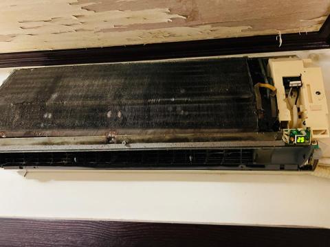 傑斯家電清潔 - 冷排髒污，不只會不冷，還可能生小強喔