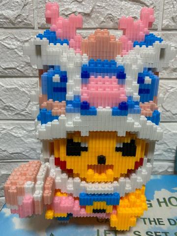 代拼樂高或拼圖工作室 - 醒獅皮卡丘（自行組裝