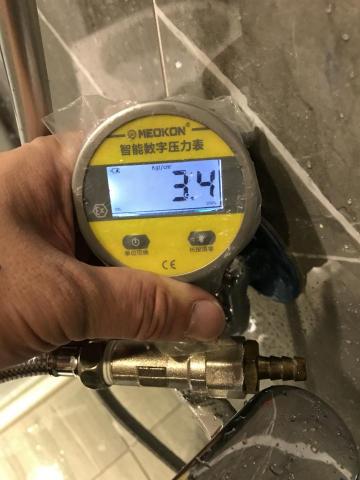 垣錚國際｜安居驗屋＆查漏治漏＆裝潢統包＆修繕代管&委託監造 - 水壓量測