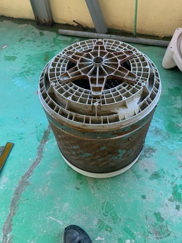 宇凡電器商 - 洗衣機未清洗前