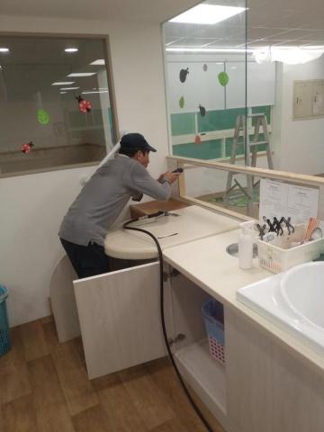 嘉澤滅鼠封堵防治工程 - 幼兒園白蟻施工鑽孔2mm 嘉澤滅鼠封堵防治工程 - 幼兒園白蟻施工鑽孔2mm