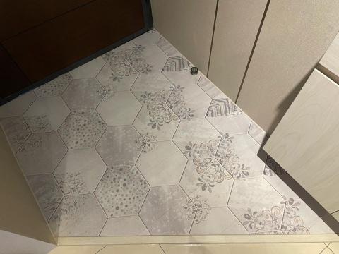 久盛地板-空間設計 - 六角磚