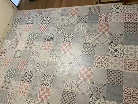 久盛地板-空間設計 - 花磚