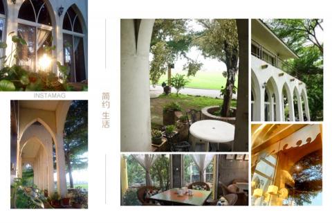 姚進成建築室內設計事務所 / 遠走高飛文化藝術有限公司 - 1樓做咖啡館與工作室,2樓當住家,工作與居住結合的獨棟歌德式別墅,總建坪128坪,從設計,施工,設備到軟裝佈置共只花了800萬,整合設計施工高手---姚進成  設計師.