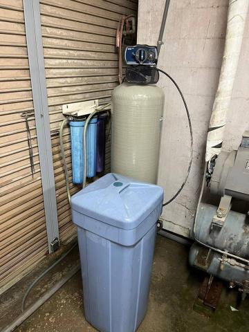 青山淨水 江重徳 - 樹酯過濾軟化水質過濾桶更換完工圖！青山淨水安裝實例照片。