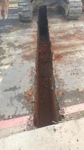 原田工程行 - 管路開挖