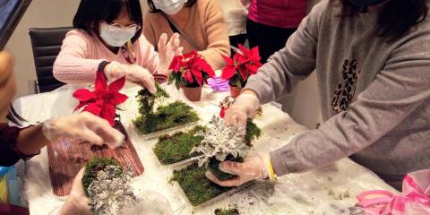 Milk's花藝×芳療×藝術手作工作室 - 苔草球