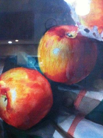 小黃美術老師 - 水彩靜物全開作品特寫