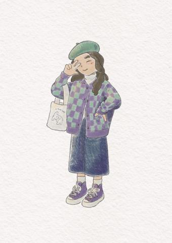 謝謝小日  _  個人設計所 - 【 插畫 / 手繪 】似顏繪 02 謝謝小日  _  個人設計所 - 【 插畫 / 手繪 】似顏繪 02