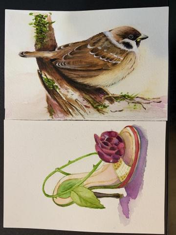 JOJO繪畫教學 - 水彩