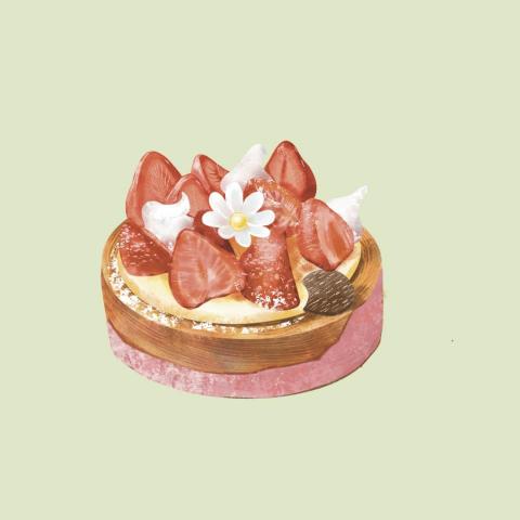 Tong Jian - 甜點插畫