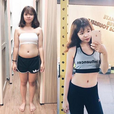彩妹/台北女教練/減重雕塑 - 女學員3個月-7公斤-5%體脂 改善便秘