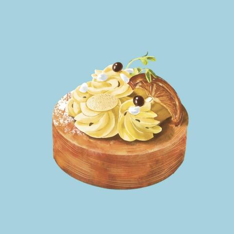 Tong Jian - 甜點插畫