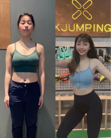 彩妹/台北女教練/減重雕塑 - 女學員3個月-6公斤-6%體脂