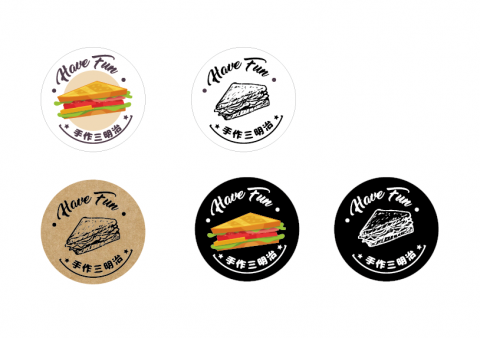 cora hu - 貼紙設計