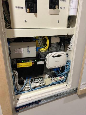 老王弱電工程 - 弱電箱整理後 老王弱電工程 - 弱電箱整理後