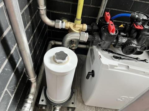 莊玉敏 - 3M SS801不鏽鋼淨水器+SFT100軟水機+反洗40