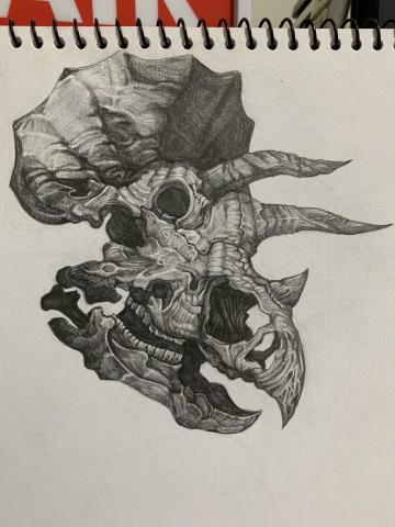 黃柏諺 - 本人的素描作品