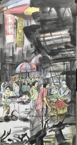 黃柏諺 - 本人的水墨作品