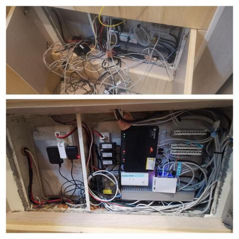 喜洋電腦網路工程/台南喜洋家具組裝 - 弱電箱整理 喜洋電腦網路工程/台南喜洋家具組裝 - 弱電箱整理