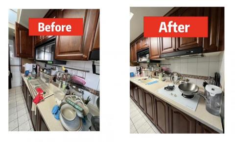 滿樂居家服務 - 廚房清潔與收納