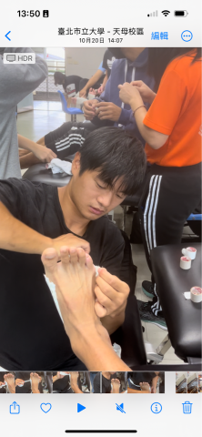 鍾嘉瑋 - 貼紮 不同貼法有多種功能