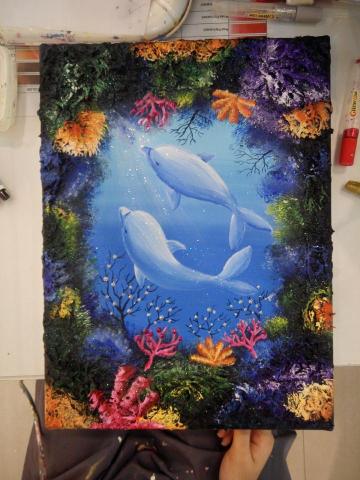 羅心妤 - 壓克力畫