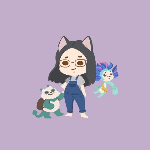 小鹿 - Q版插畫風格_大頭貼