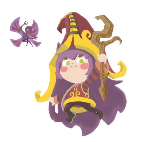 小鹿 - 二創Q版插畫