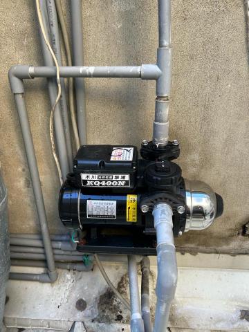 御皇水電 - 加壓馬達安裝