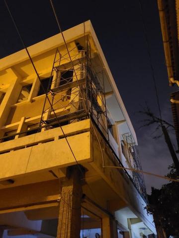 翔虎鷹架 - 南區圖書館