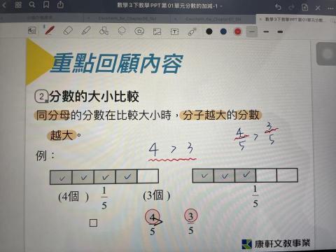 邱樊 - 國小三年級數學