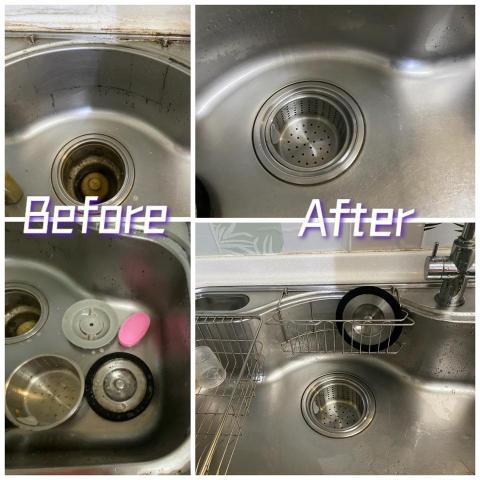 林琦玲 - 廚房水槽清潔除霉