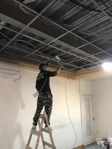 閎恩工程行 - 台中輕鋼架 油漆噴漆施工