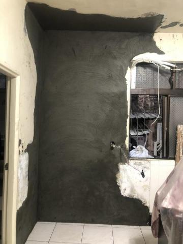 閎恩工程行 - 牆面壁癌敲除完後 水泥整平完工