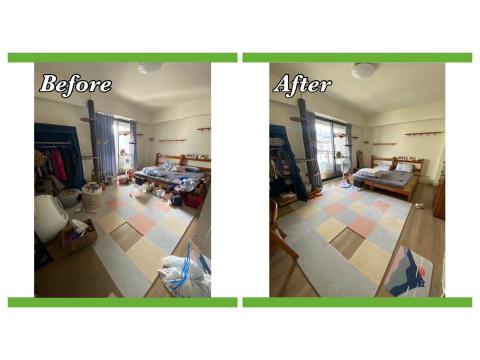 綠舍生活+琳恩 | 整理收納 - 臥室整理06 整理師2人  