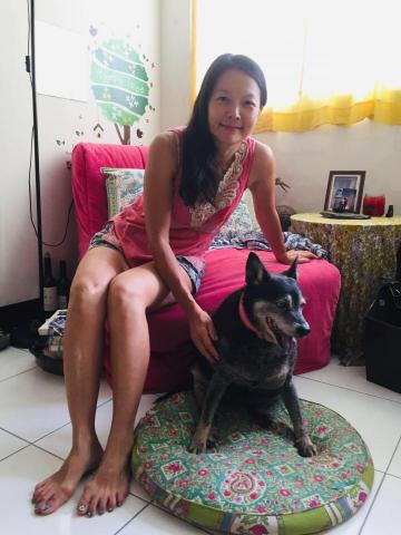 謝富美 - 我和愛犬妮妮