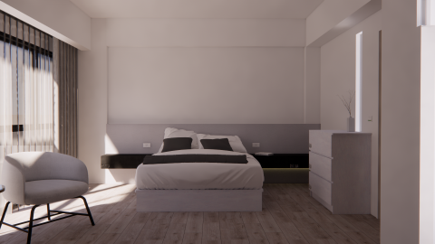 BY設計工作室 - 臥室-簡約風