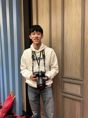 提供足球賽服務的專家黃旭鵬