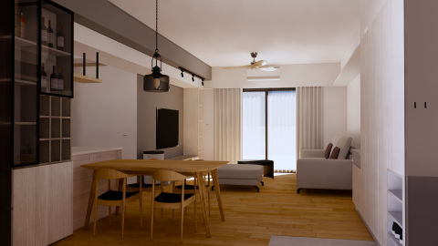 BY設計工作室 - 公寓式-溫馨小家庭