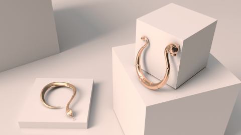 Limin Project - 3D飾品建模與渲染