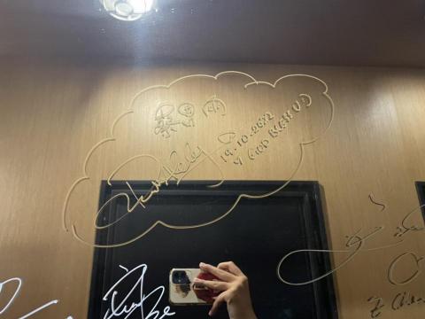 音樂島錄音室Mike - 【造訪藝人簽名區】