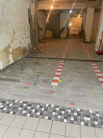 泥作地壁磚工程 - 