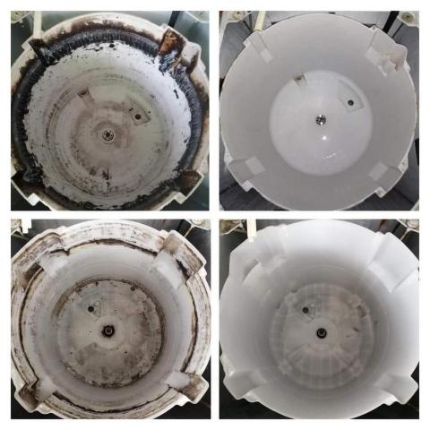 寶麗晶直立式洗衣機清潔 - 
