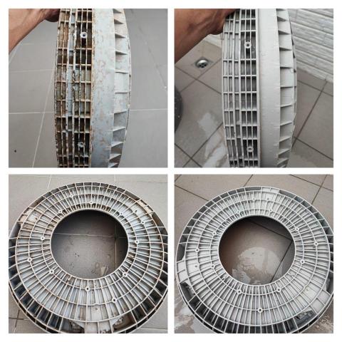 寶麗晶直立式洗衣機清潔 - 