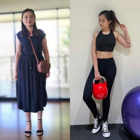 Arvin - 她是莎莎?，2020從澳洲打工度假回國，因為在澳洲的日子過的太悠閒了，所以一路把自己吃到人生體重巔峰，回國以後一直被笑是吹氣球，漸漸變得沒有自信，後來因為朋友要結婚的關係，決心要減重，一開始用了168的方式，變成一天只吃一餐，結果把自己吃成了泡芙人胸部也縮水，後來在網路上收到教練的一則訊息，認真從自己的體態改造開始，飲食營養配合重訓+跳床，用了三個月的時間-12公斤-7%體脂肪??????