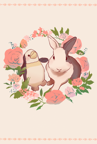 HUA - 插畫/平面/婚禮賀卡