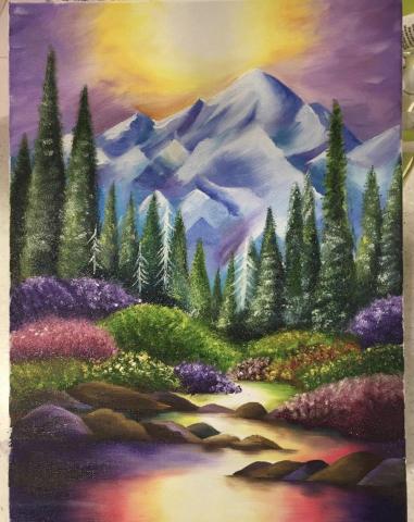 Zoe Lin - 6F油畫創作