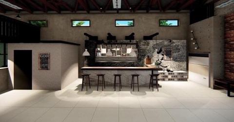 胡銀睫 - 農會倉庫改建-3D圖 胡銀睫 - 農會倉庫改建-3D圖