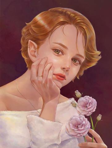 紅豆 - 人像繪製